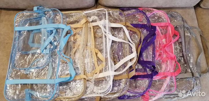 Прозрачная сумка в роддом