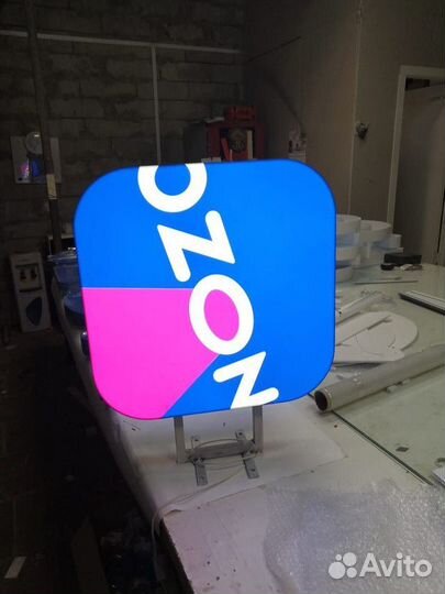 Вывеска. Буквы световые, Световые короба