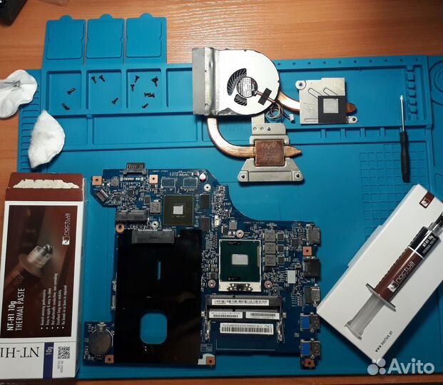 Обслуживание видеокарт, ноутбуков