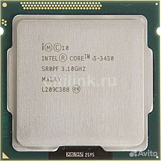 Процессор intel core i5 3450