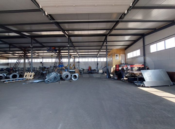 Производство, склад 1160 м²