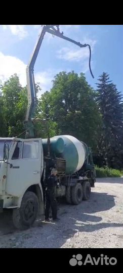 Автобетоносмеситель КАМАЗ 53215, 2001