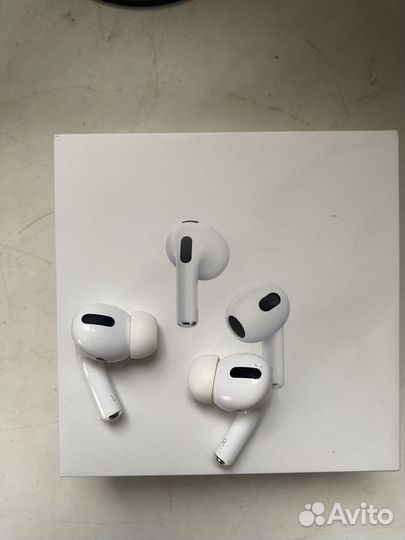 Airpods pro 1, наушники без зарядного кейса