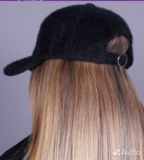 Панама меховая кепка ангора шляпа