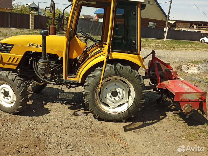 Вспашка земли трактором в усть-абакане