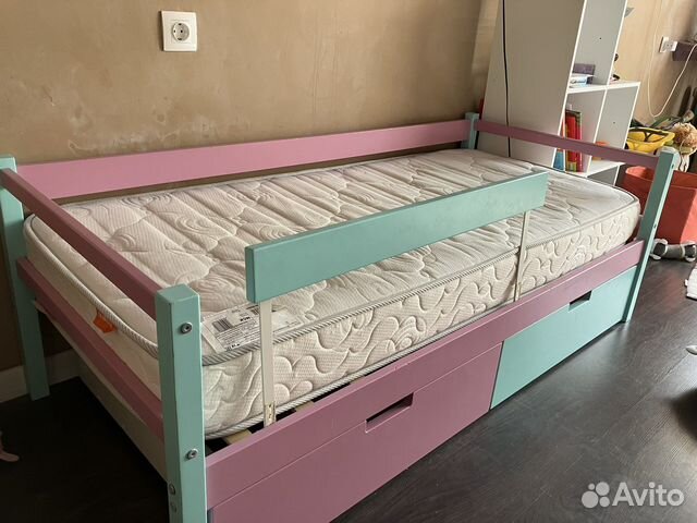 Детская кровать+ матрас