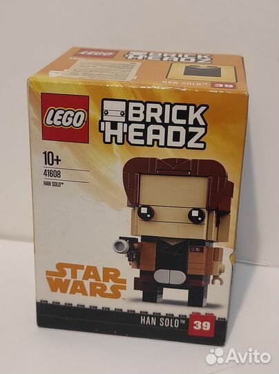 Конструктор lego BrickHeadz 41608 Хан Соло