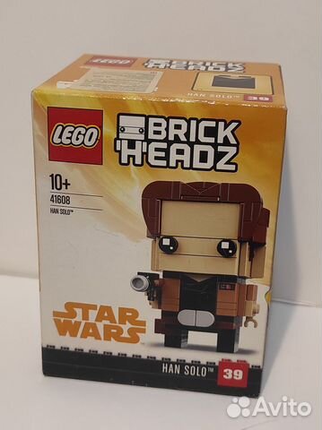 Конструктор lego BrickHeadz 41608 Хан Соло