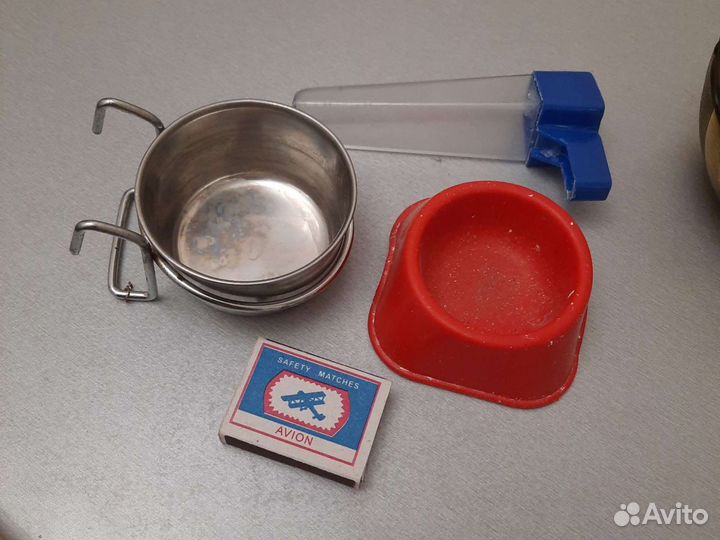 Кормушка,поилка для попугая