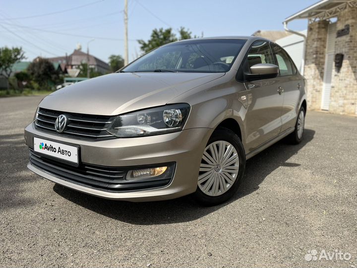 Volkswagen Polo 1.6 AT, 2016, 140 500 км