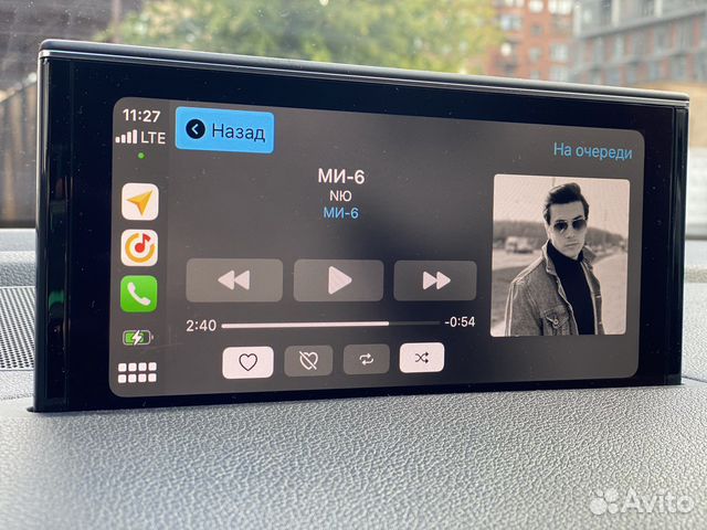 CarPlay Audi Яндекс навигация, пробки, камеры