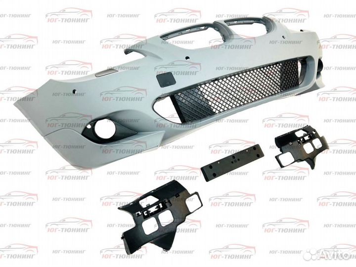 Передний бампер M-пакет на BMW 5 E60