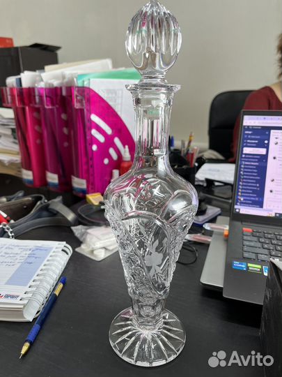 Графин для напитков Грация Дьятковский хрусталь