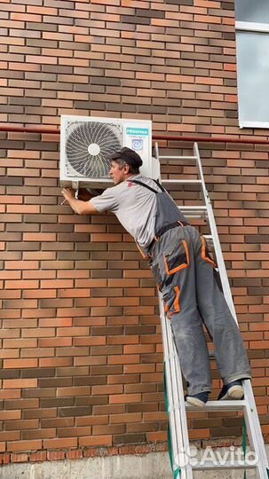 Установка сплит систем Монтаж кондиционеров