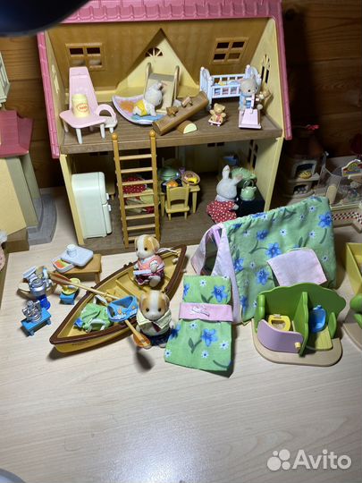 Sylvanian Families сильвания домик с мебелью