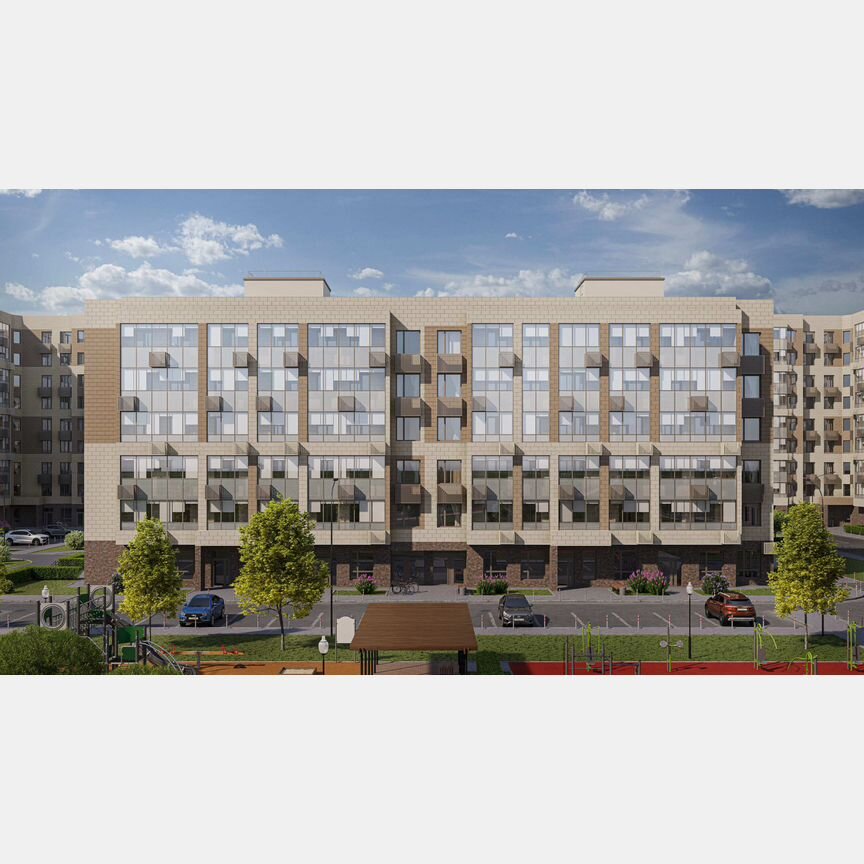 2-к. квартира, 61,9 м², 2/9 эт.