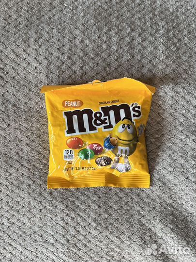 Редкий M&M’s привезен примяком из США