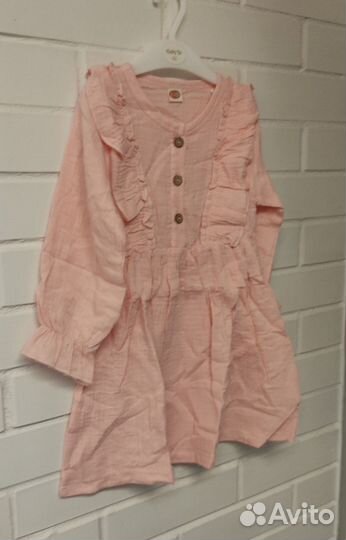 Муслиновое платье 98 104 110
