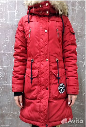 Куртка парка для девочки зимняя
