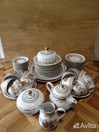 Чайный сервиз kahla ГДР 12 персон