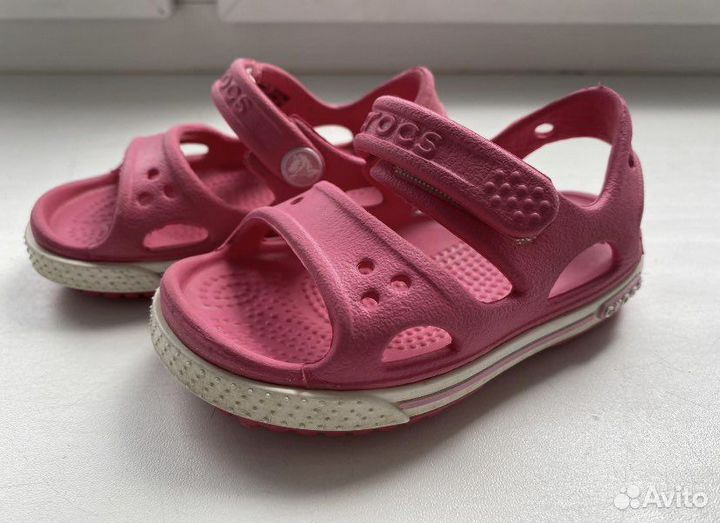 Crocs сандали детские c5 с6