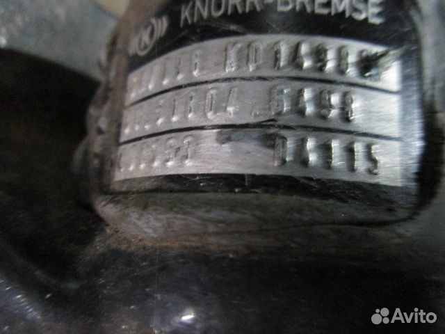 Суппорт тормозной передний правый MAN TGX