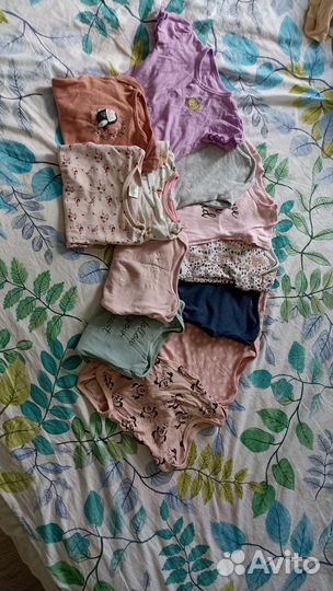 Вещи пакетом на девочку от 3 до 6 мес