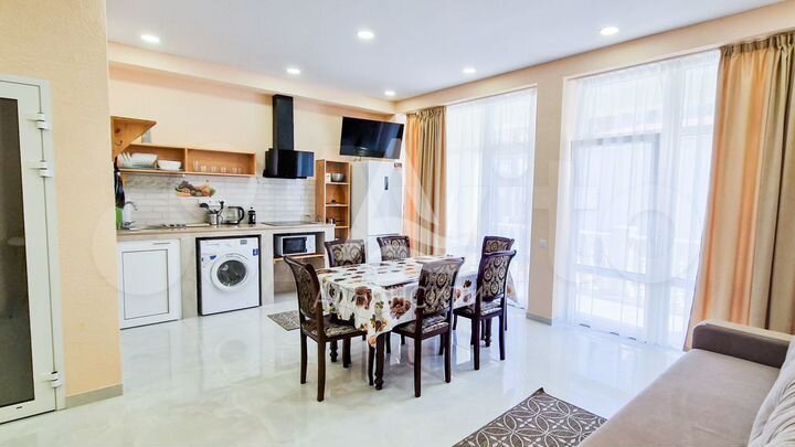 3-к. апартаменты, 72,3 м², 1/3 эт.