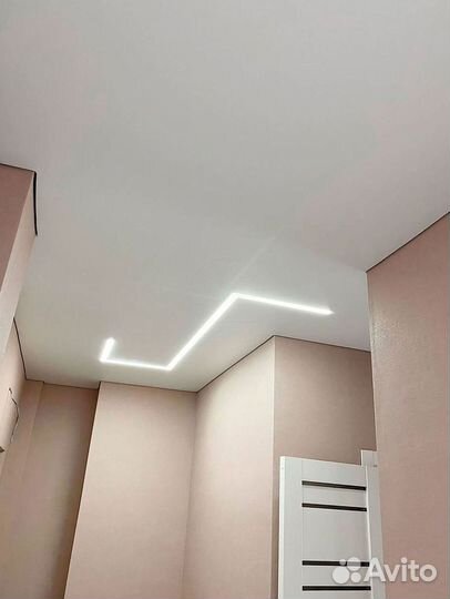 Натяжные потолки. Замер в день обращения