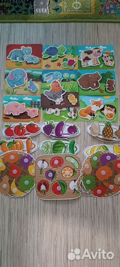 Развивающие игрушки от 1 года пакетом