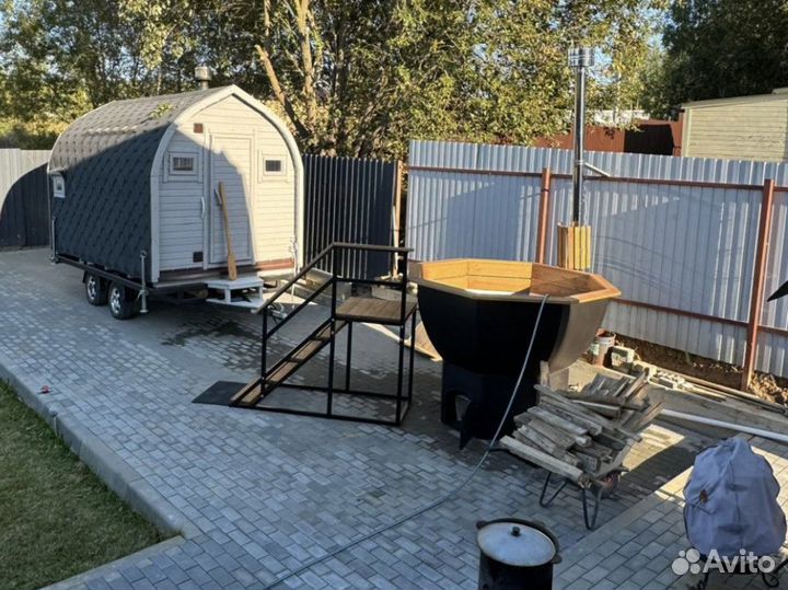 Банный чан под ключ