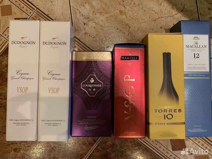 Коробки от вина,виски,шампанского,коньяка