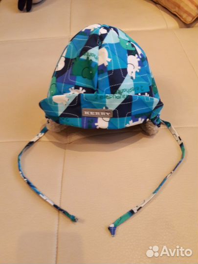 Новая зимняя шапка kerry слоники р.50