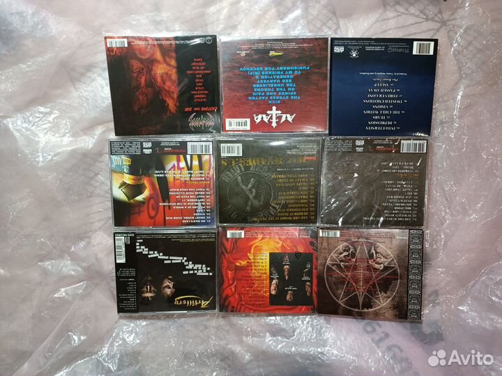 Pestilence Sinister Deceased Death Trash фирмаcd