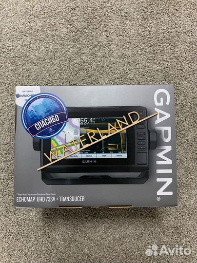 Garmin Ehomap 73 sv UHD gt56 эхолот
