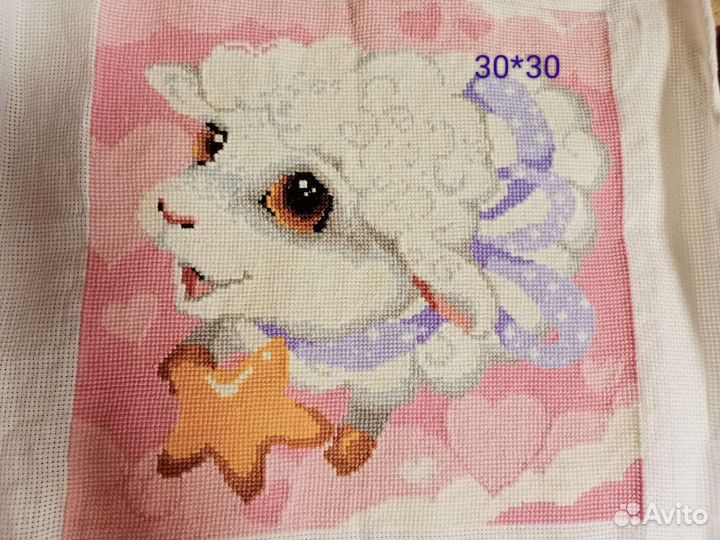 Вышивка для подушки