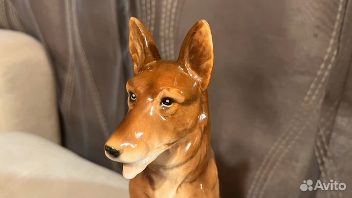 Статуэтка Овчарка Sitzendorf 28 см. Германия