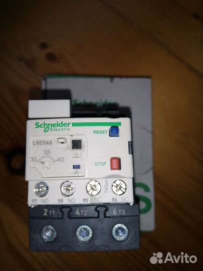 Тепловое реле перегрузки LRD340