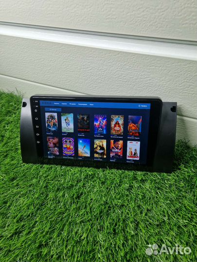 Магнитола Андроид на бмв Е39 Е53 9 дюймов