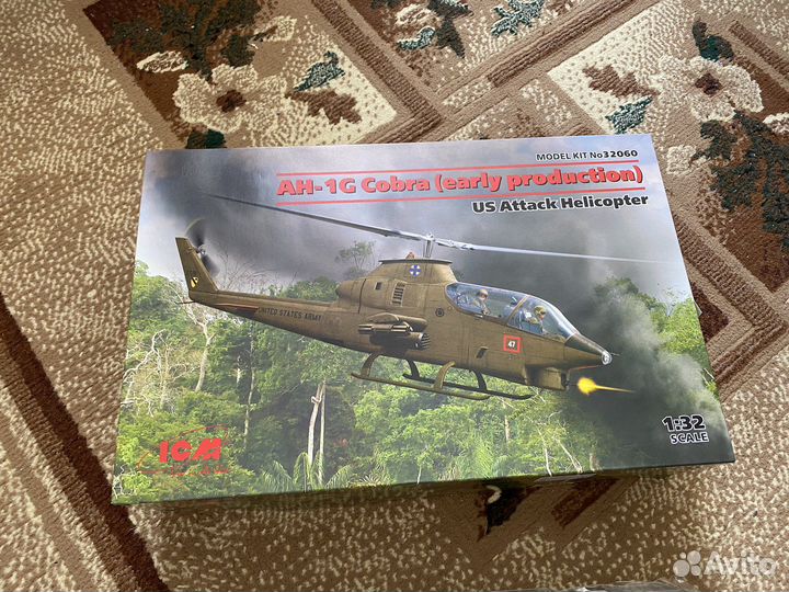 AH-1G модель сборная 1/32 ICM