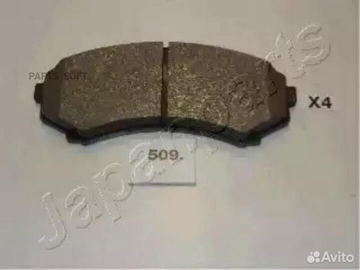 Japanparts PA509AF Колодки mitsubishi pajero 3 200