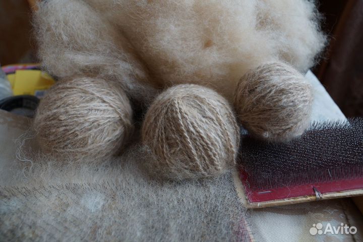 Наколенники из собачьей шерсти