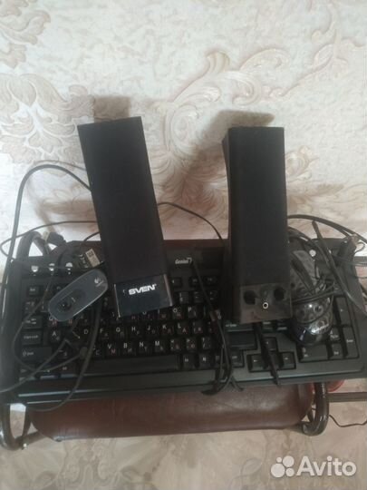 Клавиатура+колонки+веб камера