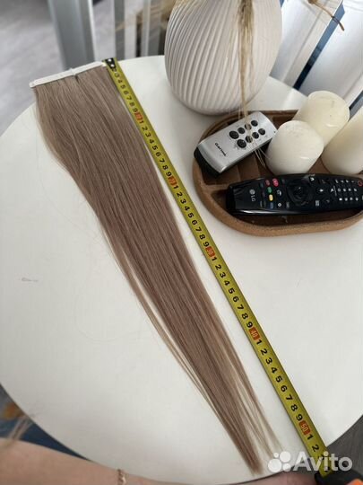 Волосы натуральные на биолентах