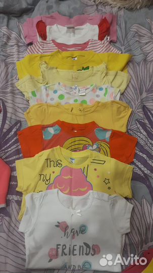 Детская одежда пакетом 86-93 на девочку