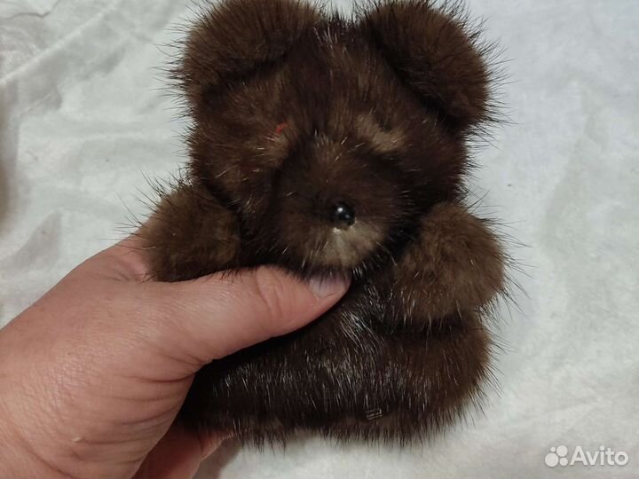 Брелок натуральный мех Каляев