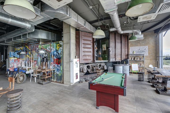 Помещение под ресторан с верандой, офис до 1000 м²