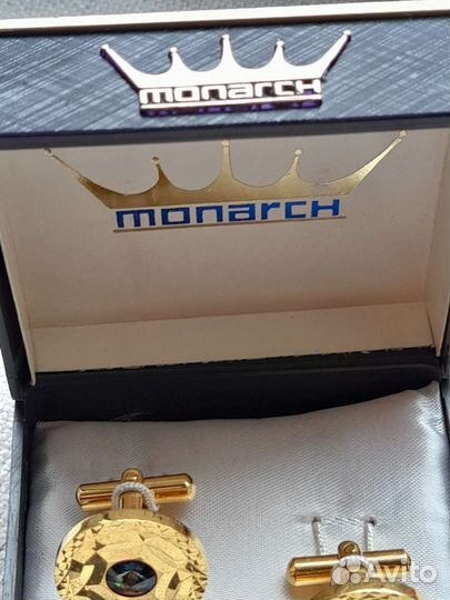 Запонки винтажные Monarch