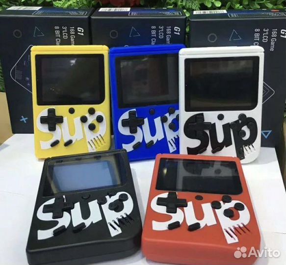 Игровая приставка карманная Dendy 500 игр