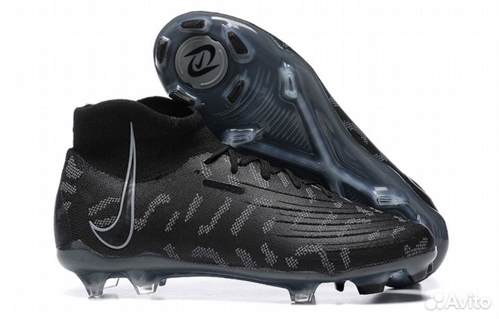 Футбольные бутсы nike phantom luna цвет черный